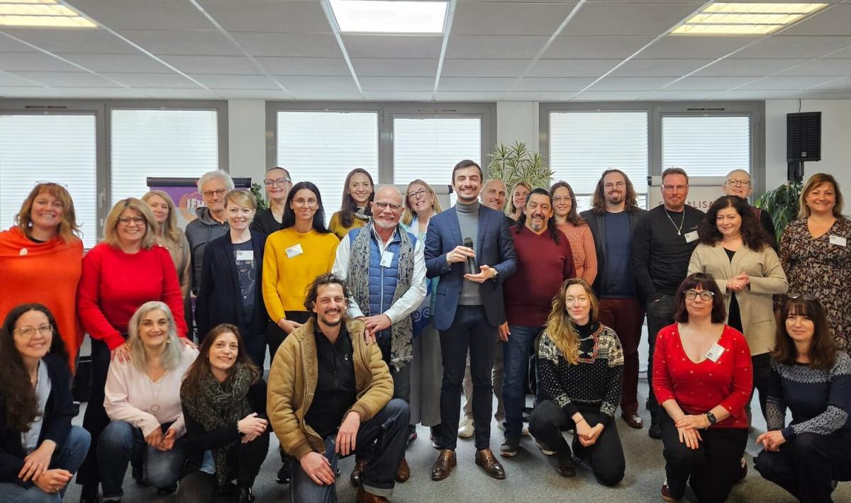 Photo d'un groupe de formation d'Hypnose à Paris